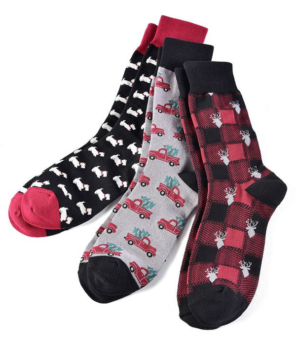 Men's Christmas Sock Set