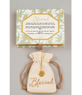 "Blessed" Love Code Necklace