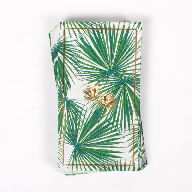 Guest Towel- Palm Fans