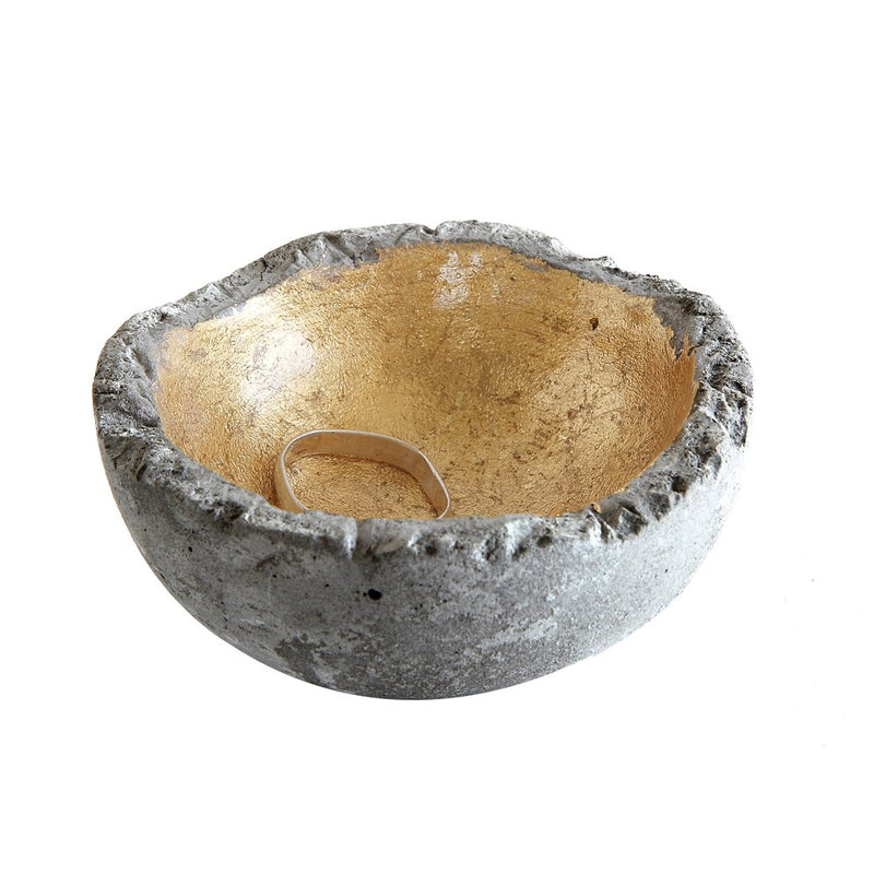 Small Decorative Cement Bowl